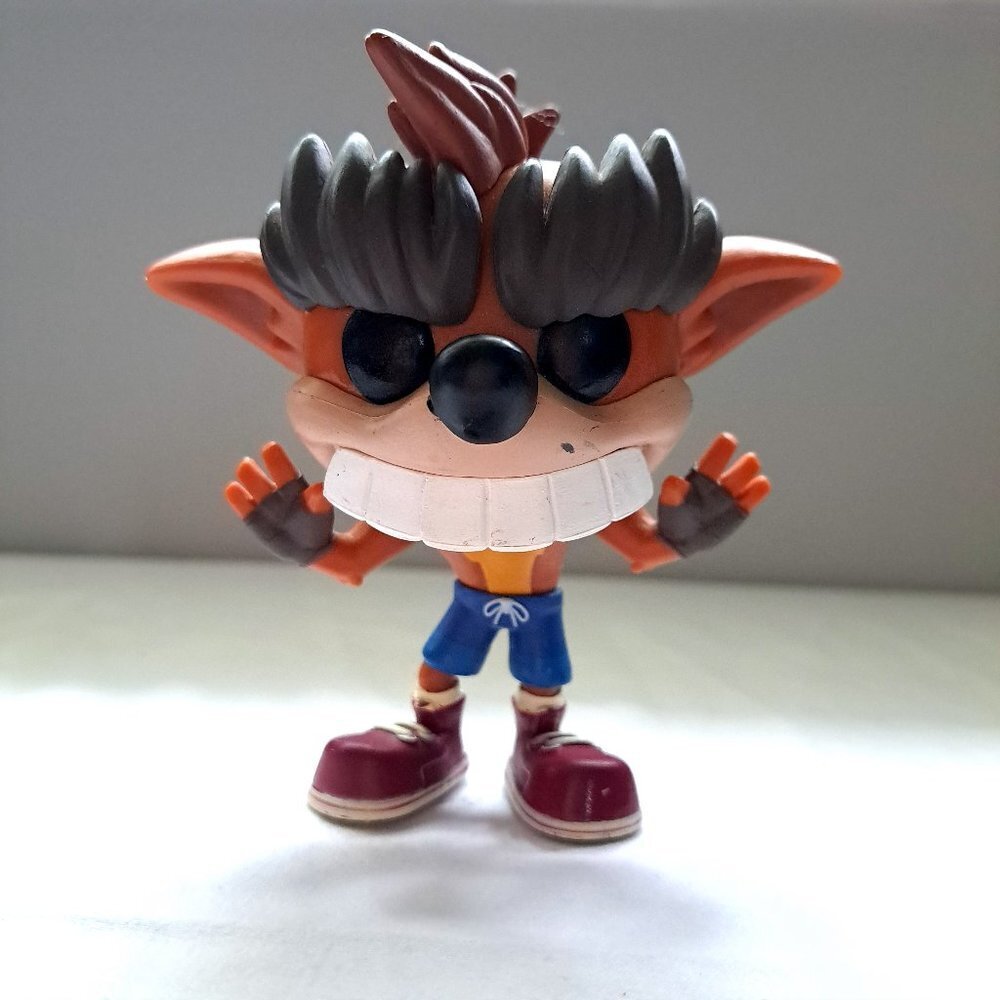 Funko Pop! Crash Bandicoot Fake Crash Vinyl Figure out of box